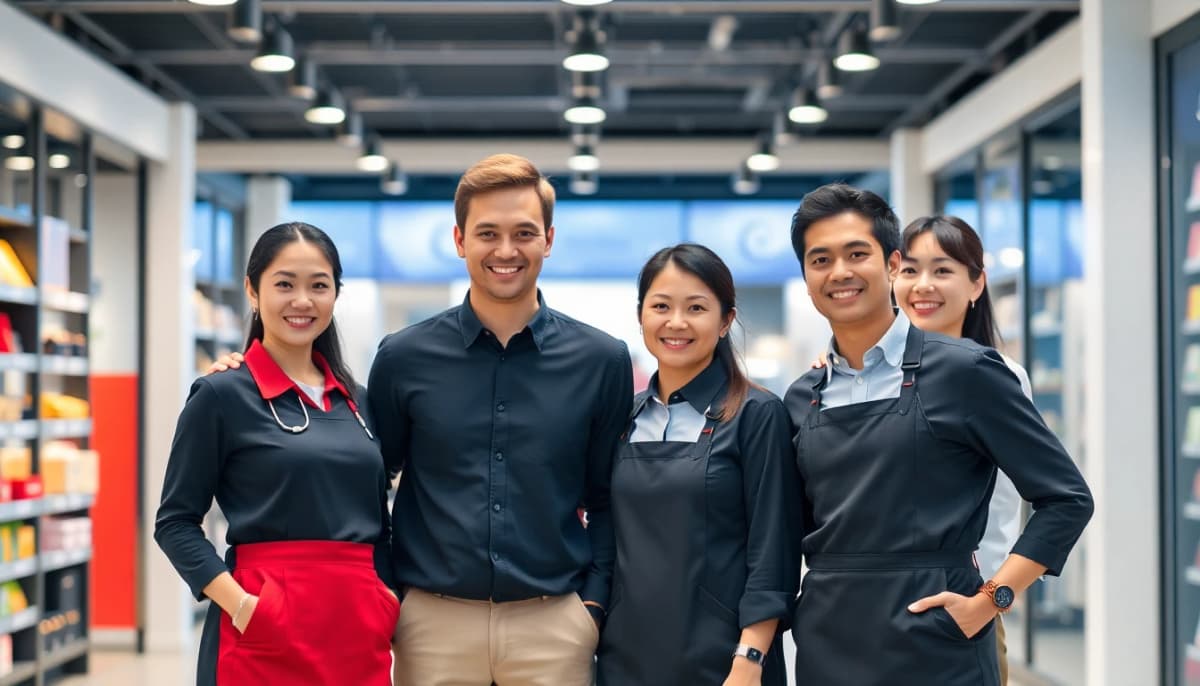 Retail team using AskVAVA